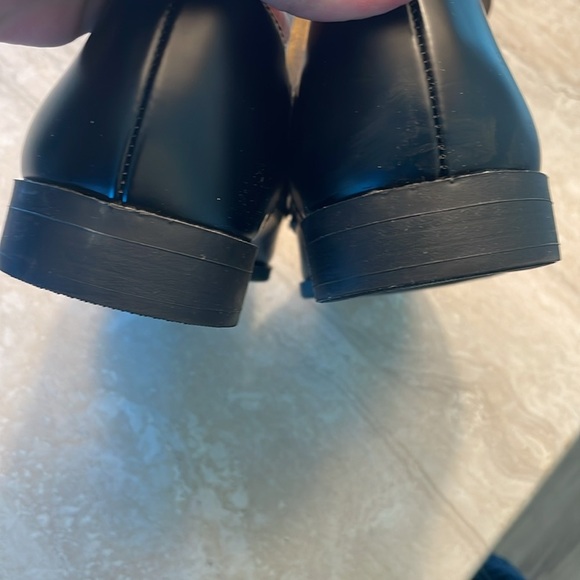 Liz Claiborne Size 9 Black Leather Loafers Classic Flats. Never worn - Picture 9 of 9